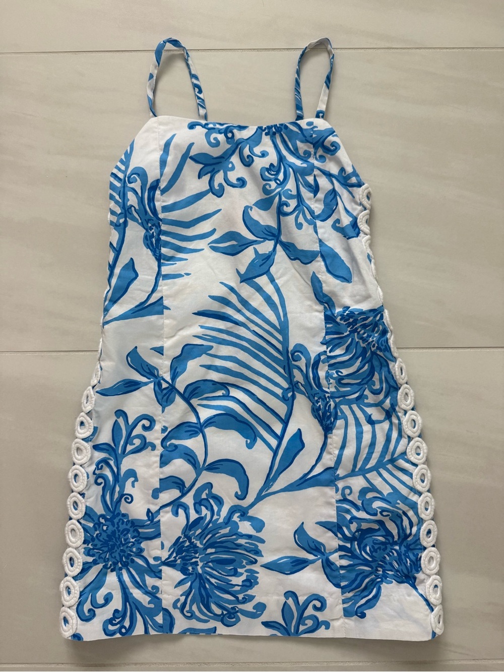 Set of 2 Lilly Pulitzer Girls Dresses (Pink and Blue)